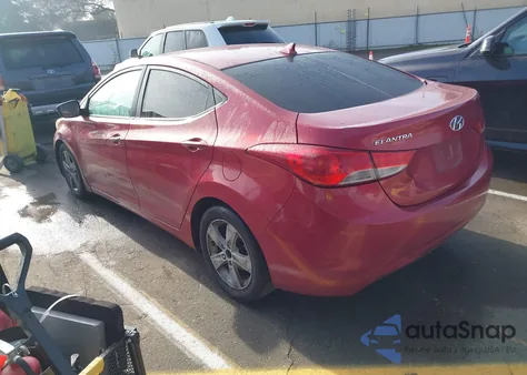 2013 Hyundai Elantra Gls from USA, damaged, VIN KMHDH4AE7DU724662